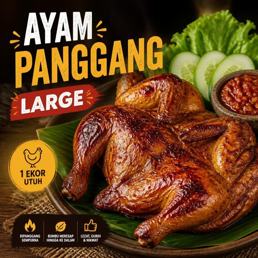 Foto Ayam Panggang Large