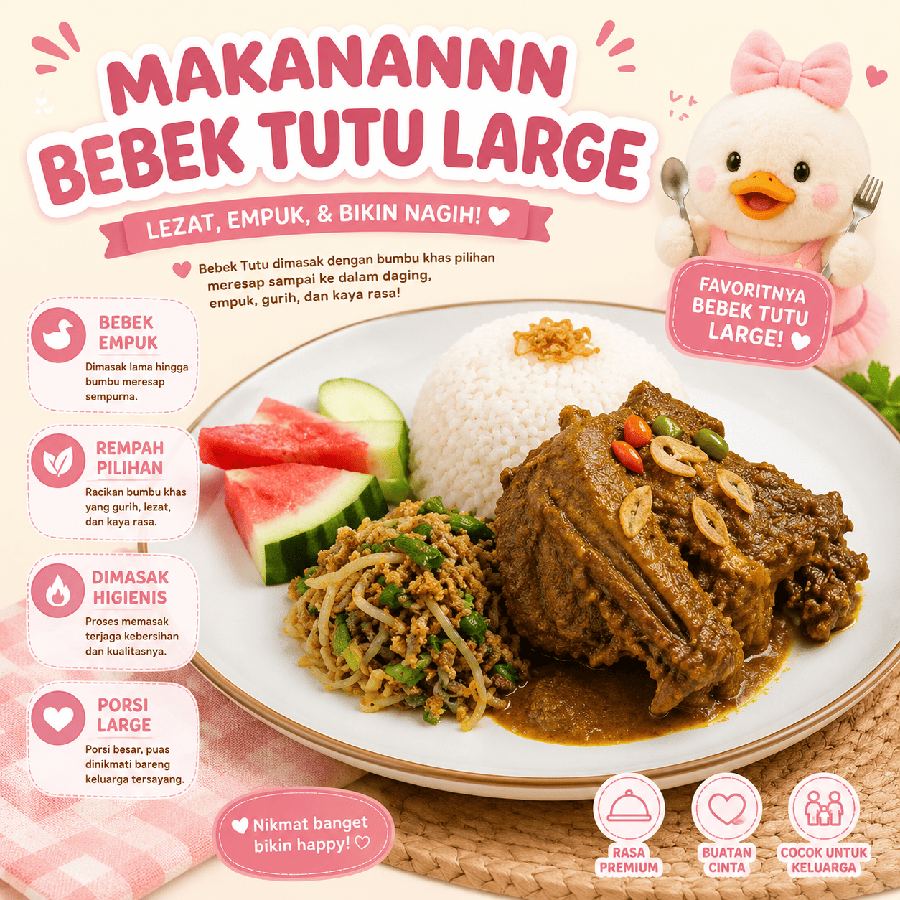 Foto Bebek Tutu Large