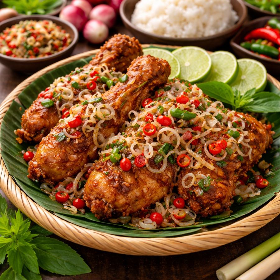 Foto Ayam Sambal Matah