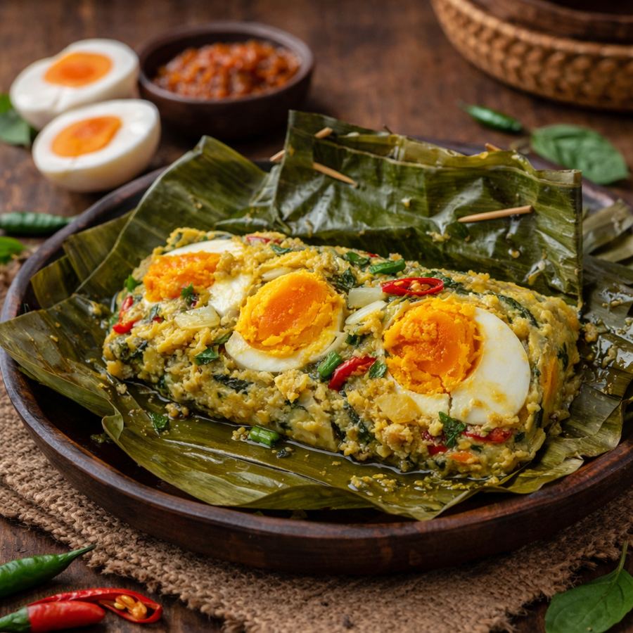 Foto Pepes Telor Asin
