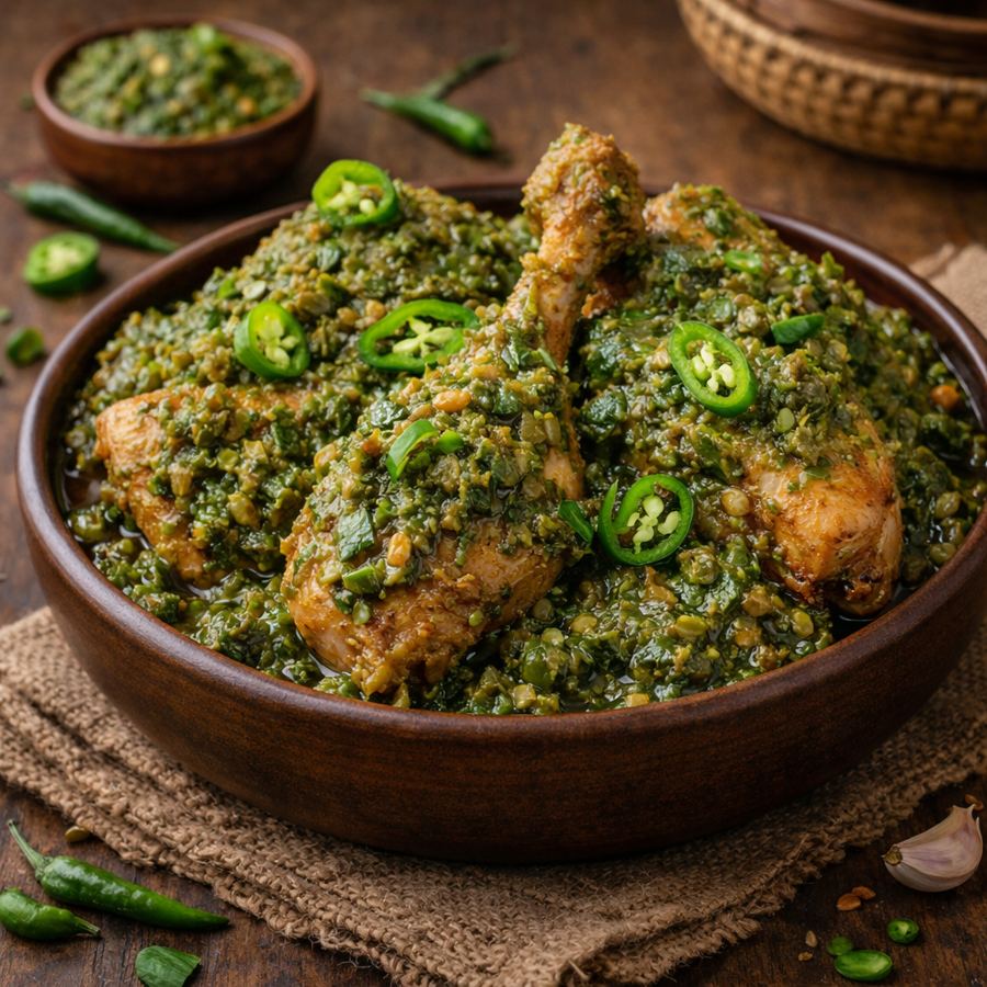 Foto Ayam Cabai Hijau