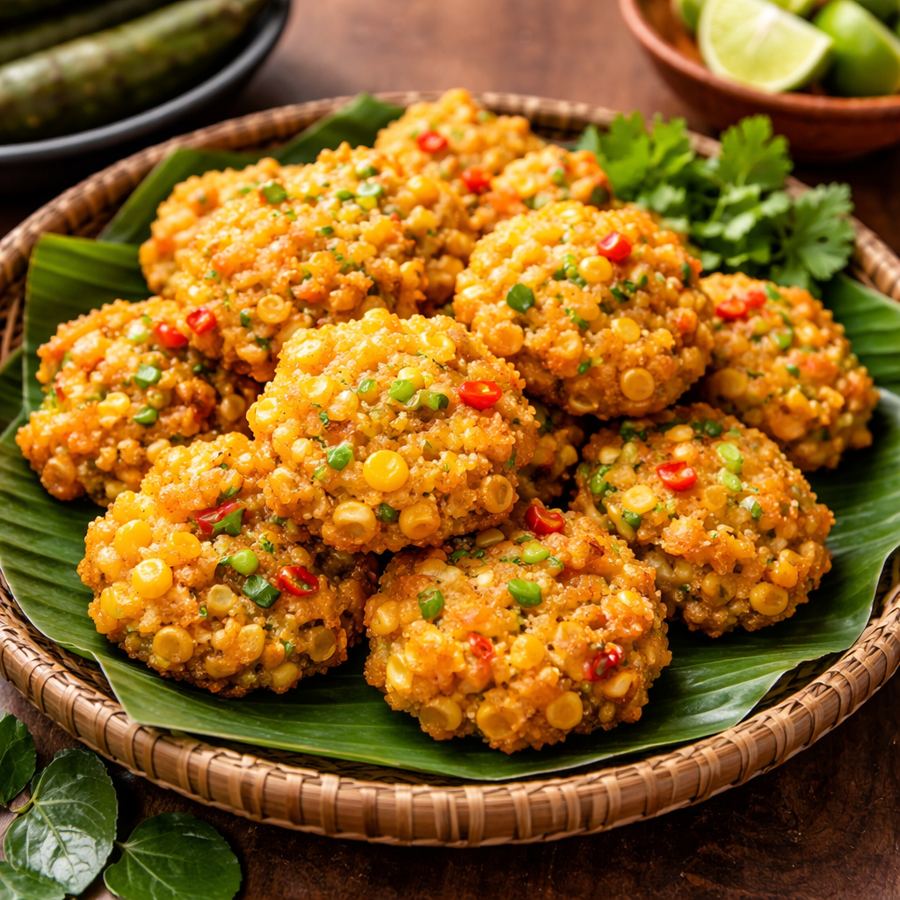 Foto Perkedel Jagung