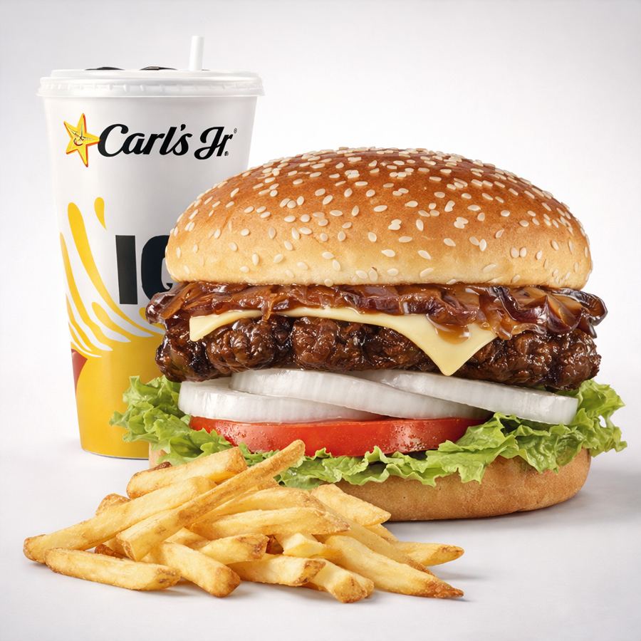 Foto Combo Medium Portobello Mushroom Burger