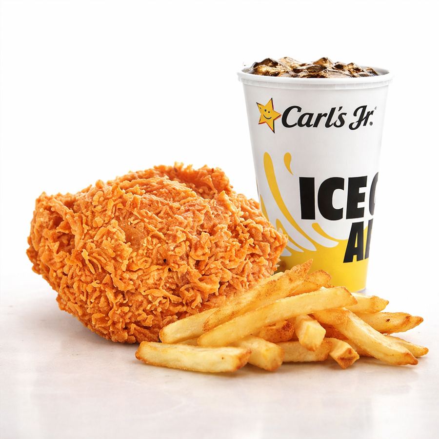 Foto Combo Fries CJ Chicken 1pc