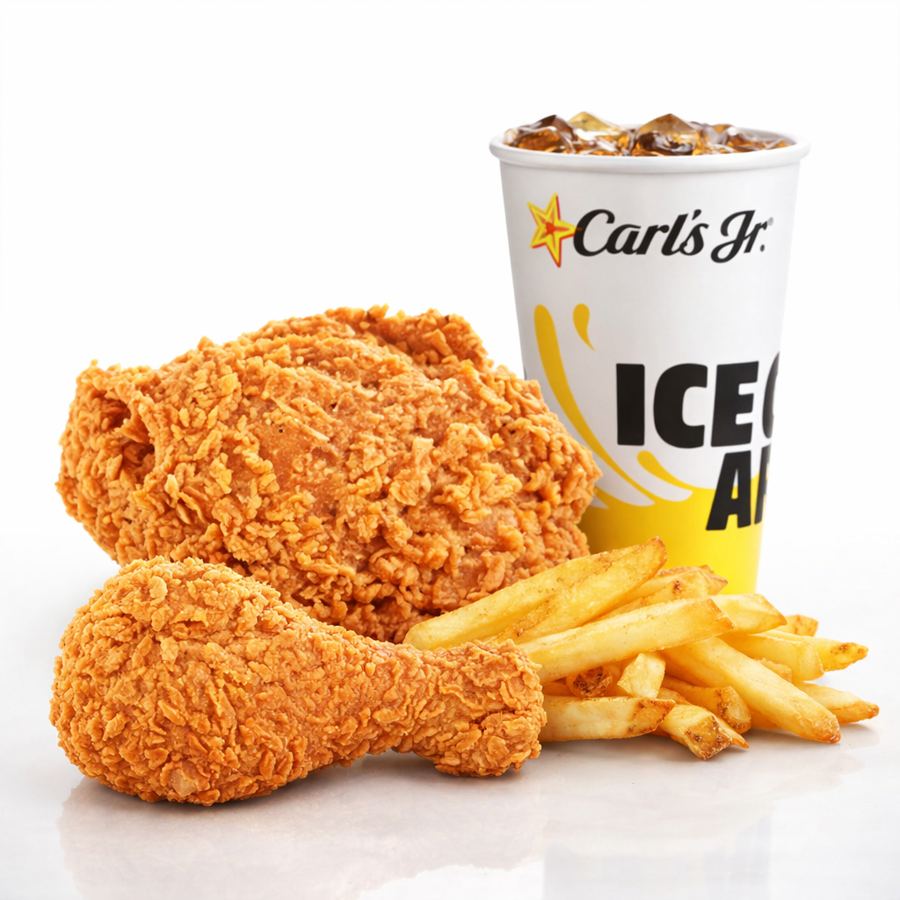 Foto Combo Fries CJ Chicken 2pcs