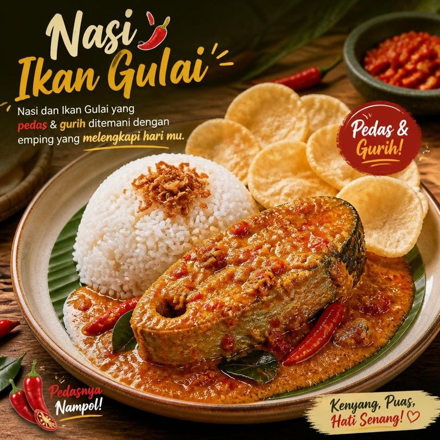 Foto Nasi Ikan Gulai D’ Cost Seafood