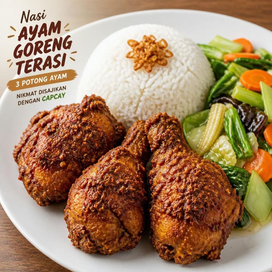 Foto Nasi Ayam Goreng Terasi D’ Cost Seafood