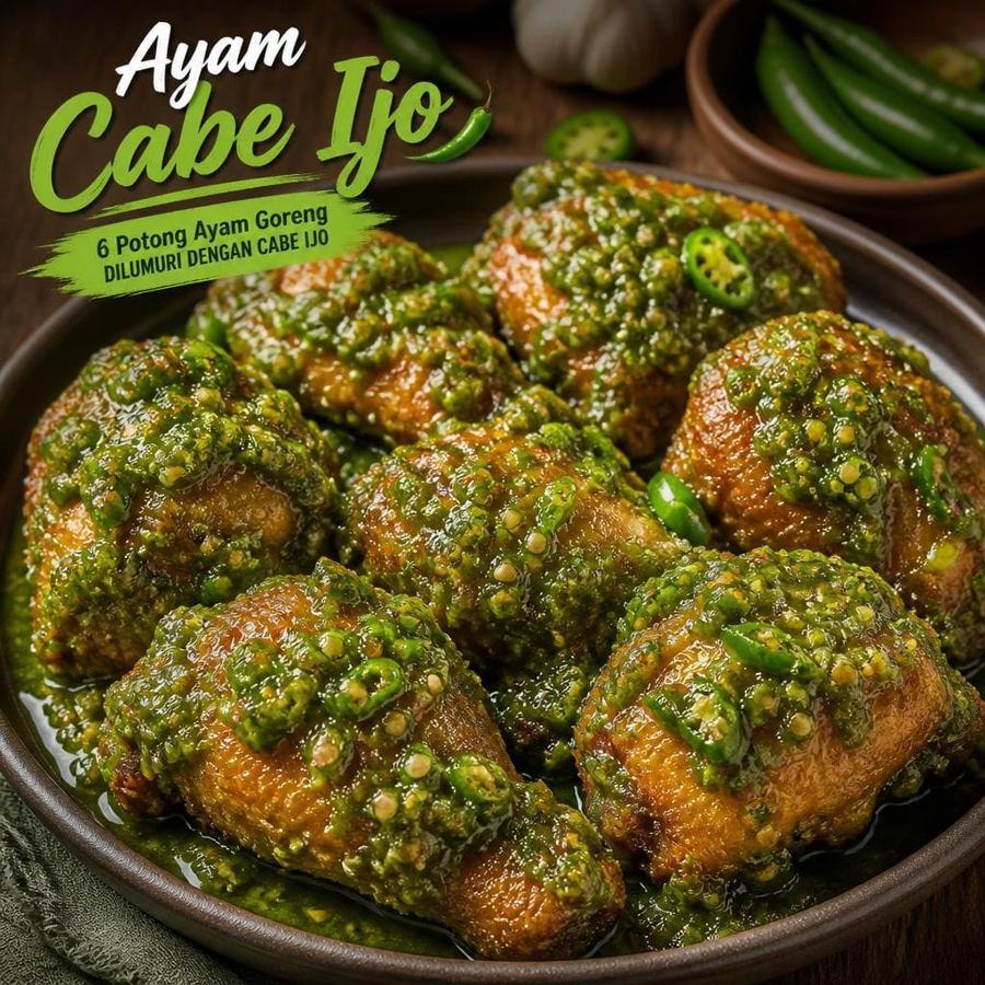Foto Ayam Cabe Ijo D’ Cost Seafood