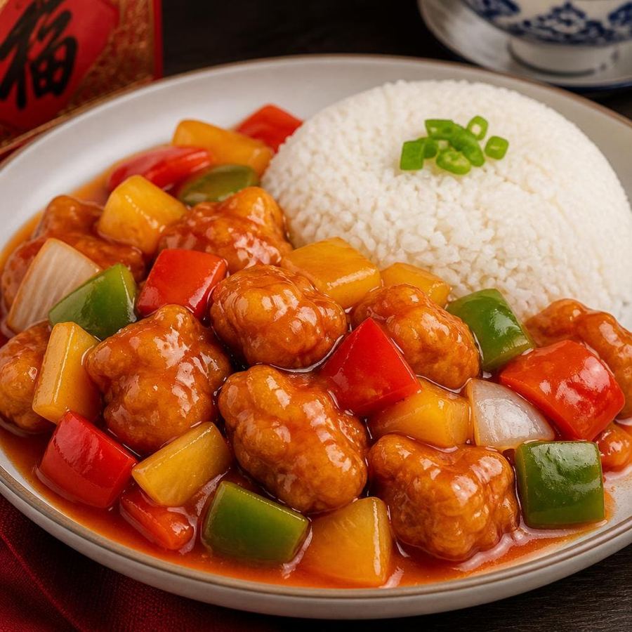 Foto Sweet And Sour Chicken Rice D’ Cost Seafood