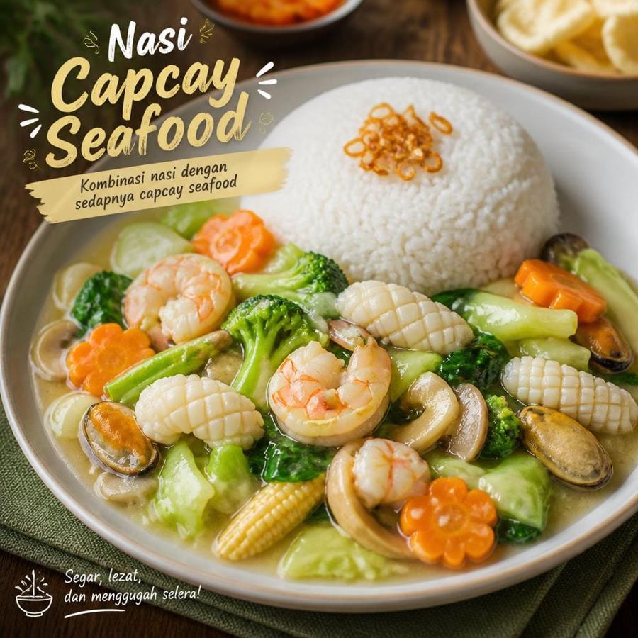 Foto Nasi Capcay Seafood D’ Cost Seafood