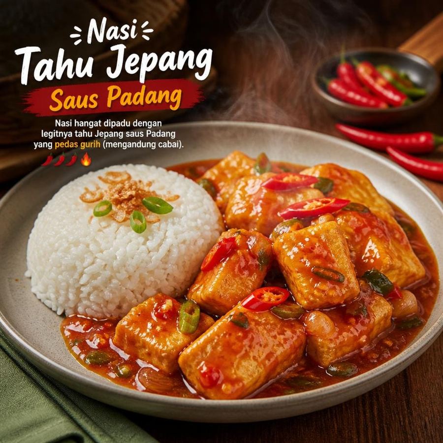 Foto Nasi Tahu Jepang Saus Padang D’ Cost Seafood