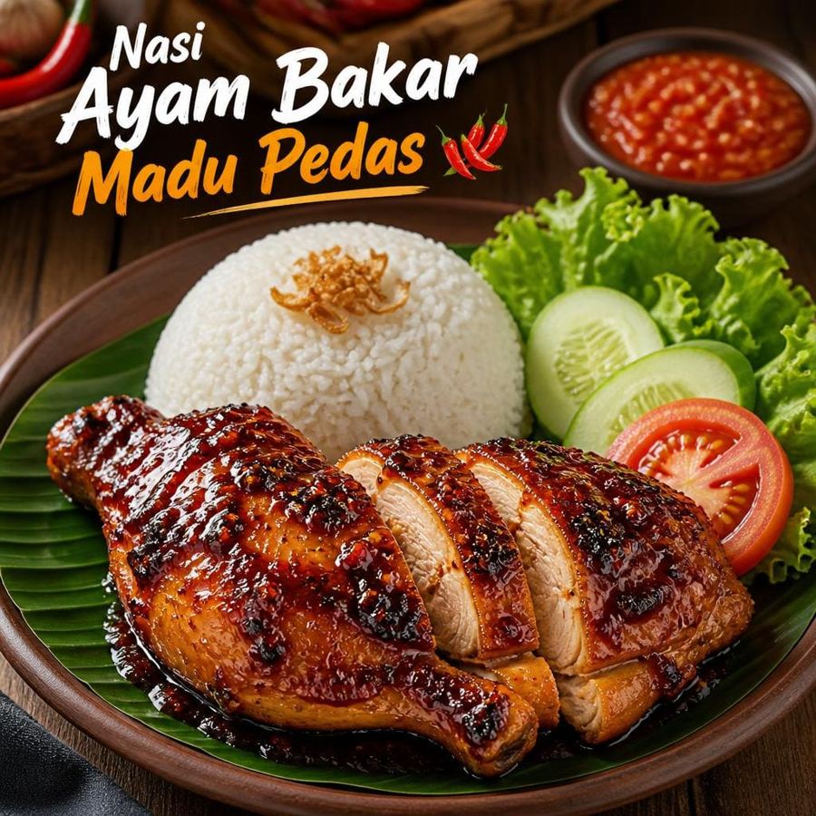 Foto Nasi Ayam Bakar Madu Pedas D’ Cost Seafood