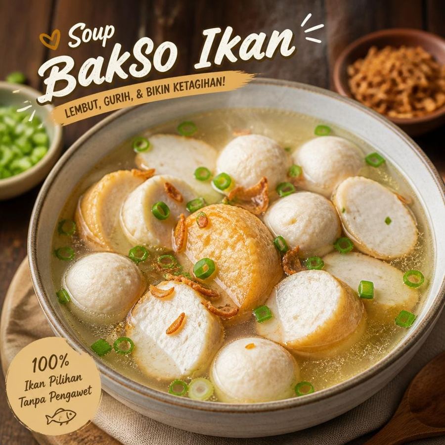 Foto Soup Bakso Ikan D’ Cost Seafood