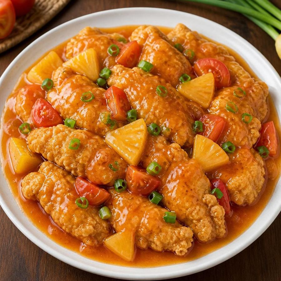 Foto Ayam Fillet Saus Asam Manis D’ Cost Seafood