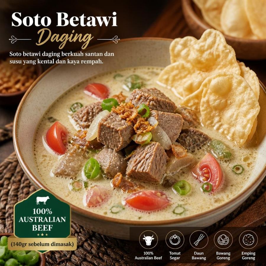 Foto Soto Betawi Daging D’ Cost Seafood