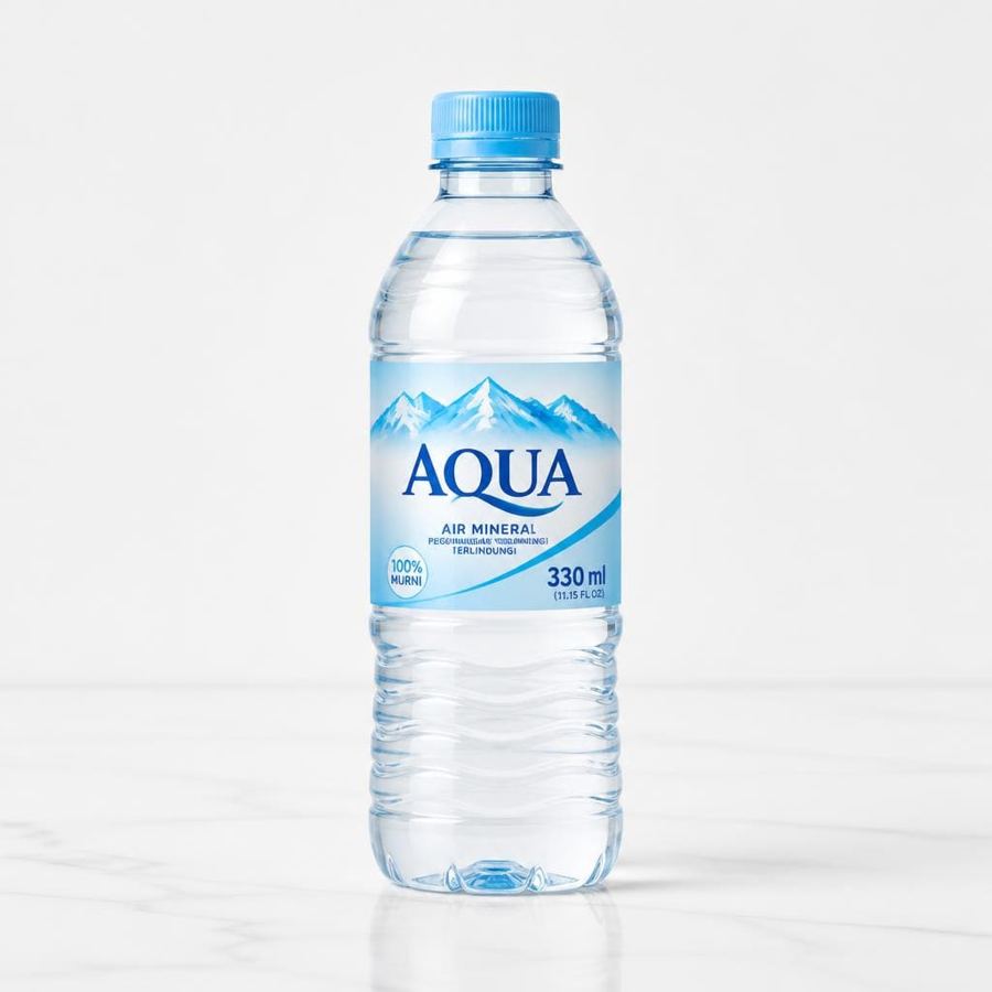 Foto Air Mineral 330 Ml D’ Cost Seafood