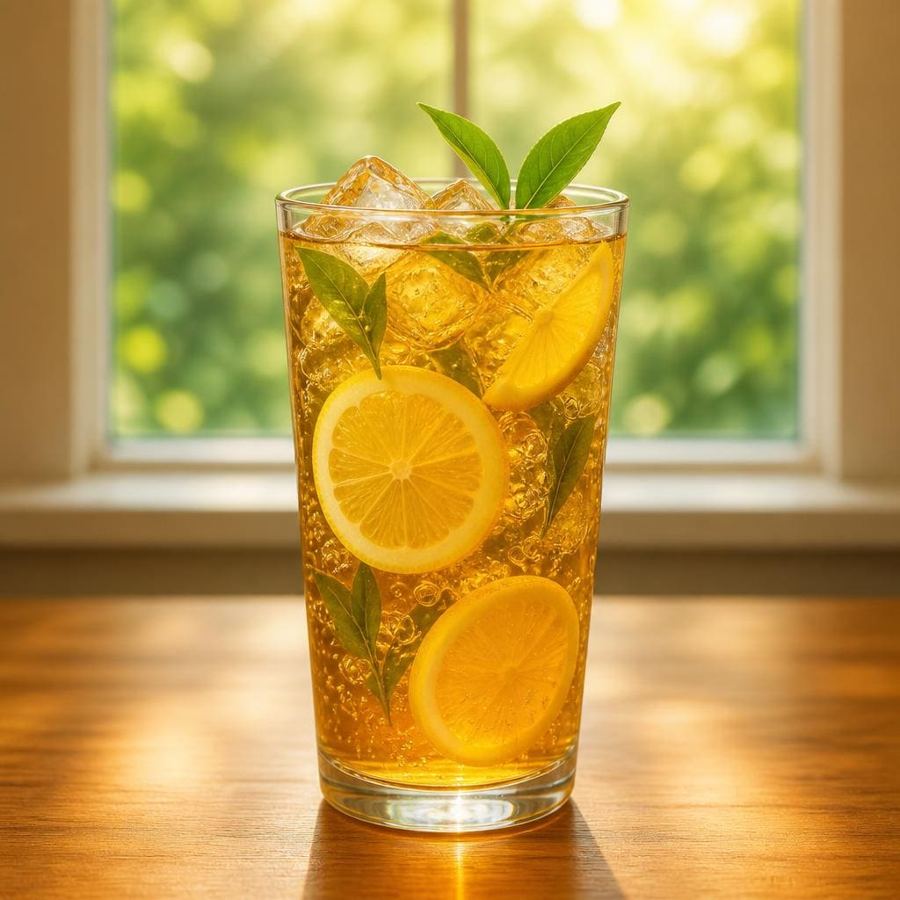 Foto Es Lemon Tea D’ Cost Seafood