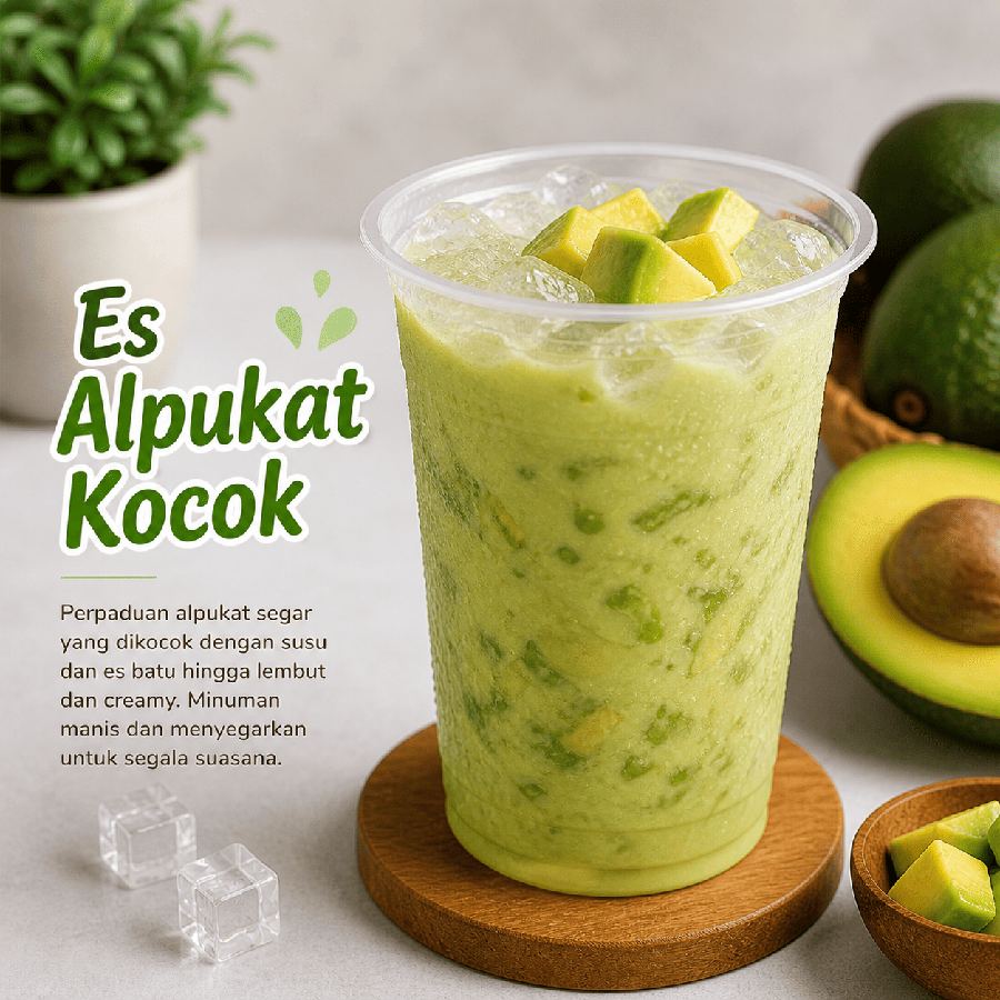 Foto Es Alpukat Kocok