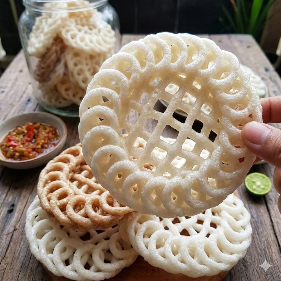 Foto Kerupuk Bulat