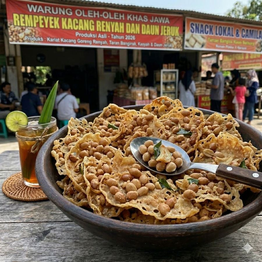Foto Rempeyek Kacang