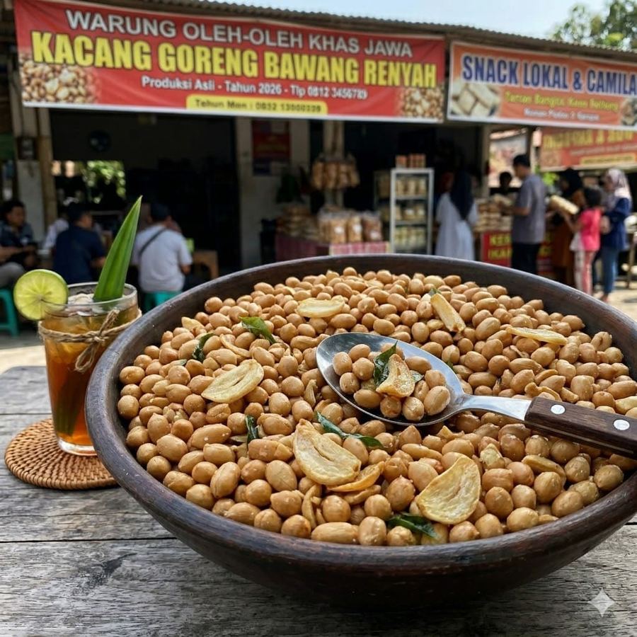 Foto Kacang Goreng Bawang