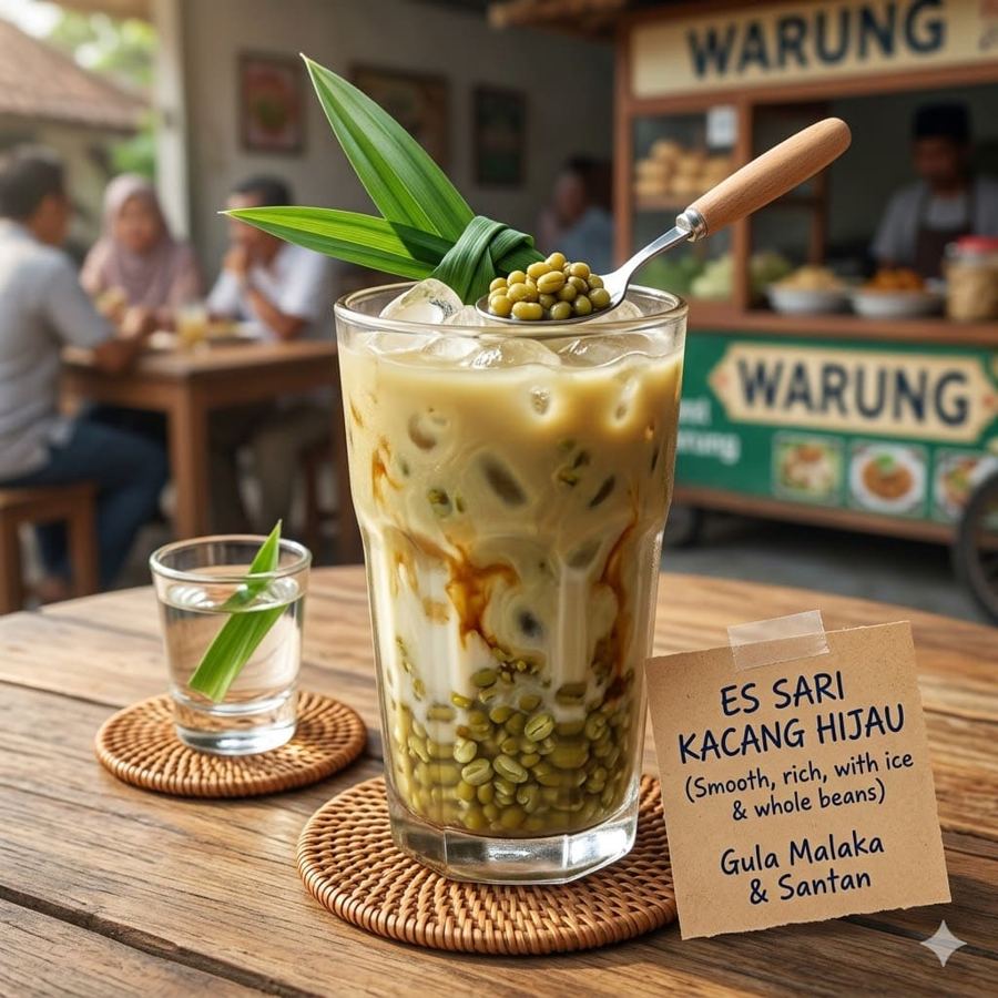 Foto Es Sari Kacang Hijau