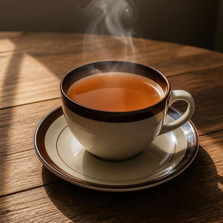 Foto Teh Tawar Es Teler 77 dengan es batu
