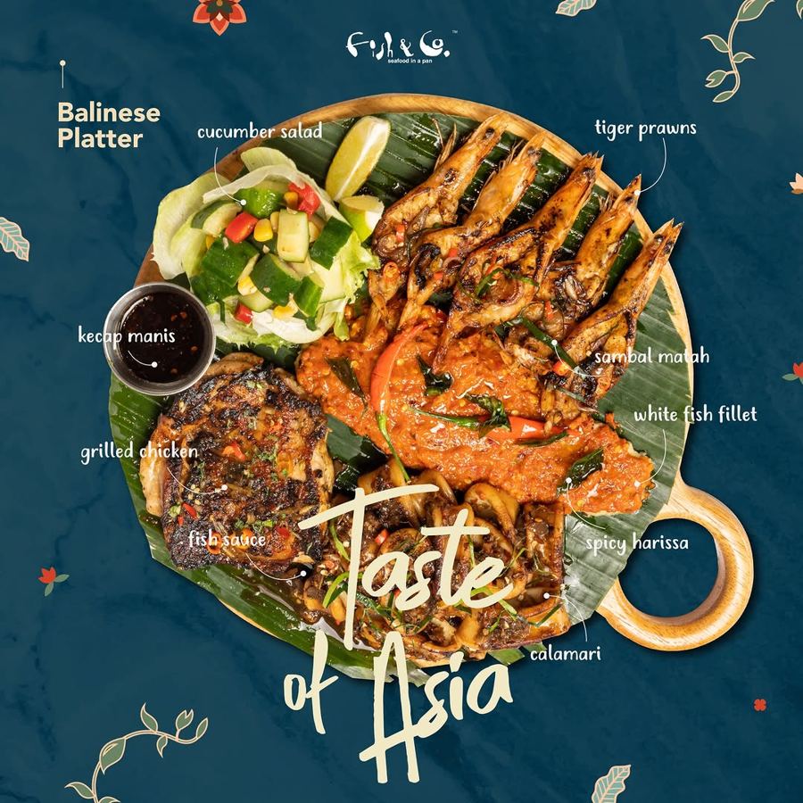 Foto Asian Mixed Platter Fish & Co