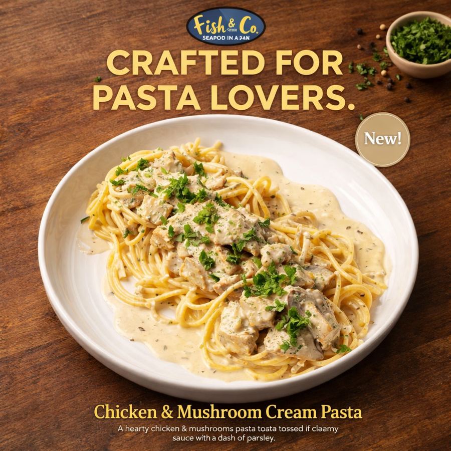 Foto Fg Chicken & Mushroom Sauce Fish & Co