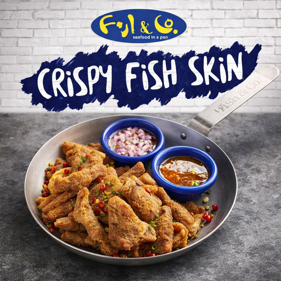 Foto Crispy Fish Skin Fish & Co