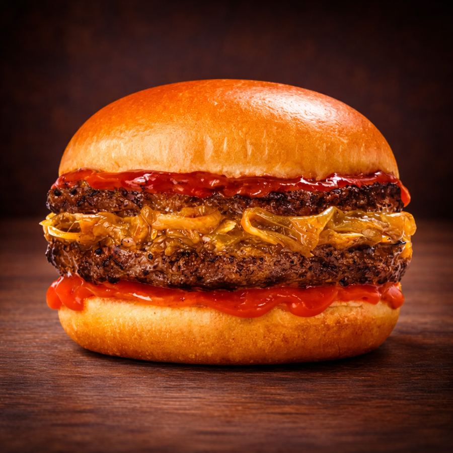 Foto Double Flip Beef Burger