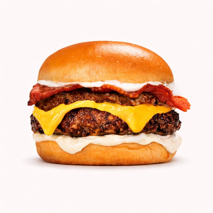 Foto Double Beef Rasher Cheese Burger