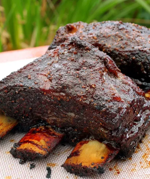 Foto BBQ US Beef Ribs - Gandy Steak