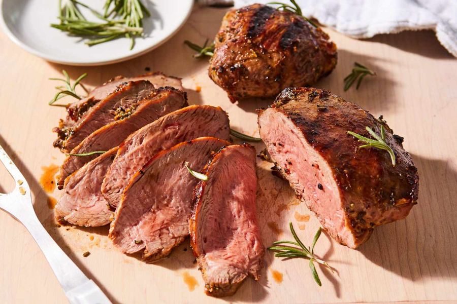 Foto Grilled Australian Lamb Leg - Gandy Steak