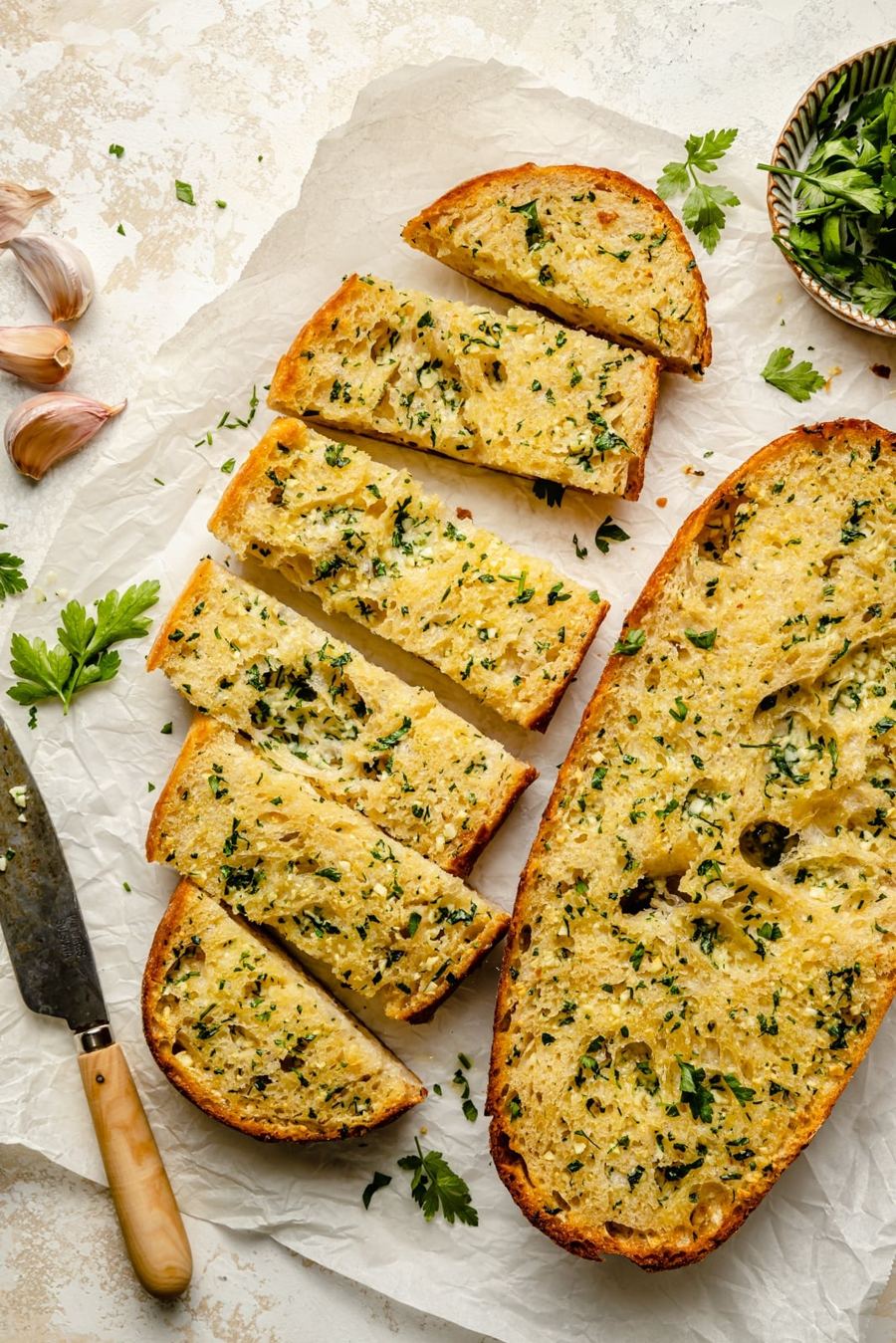 Foto Garlic Bread - Gandy Steak