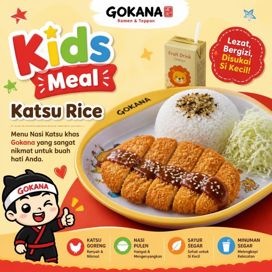 Foto Kids Meal - Katsu Rice Gokana Ramen & Teppan