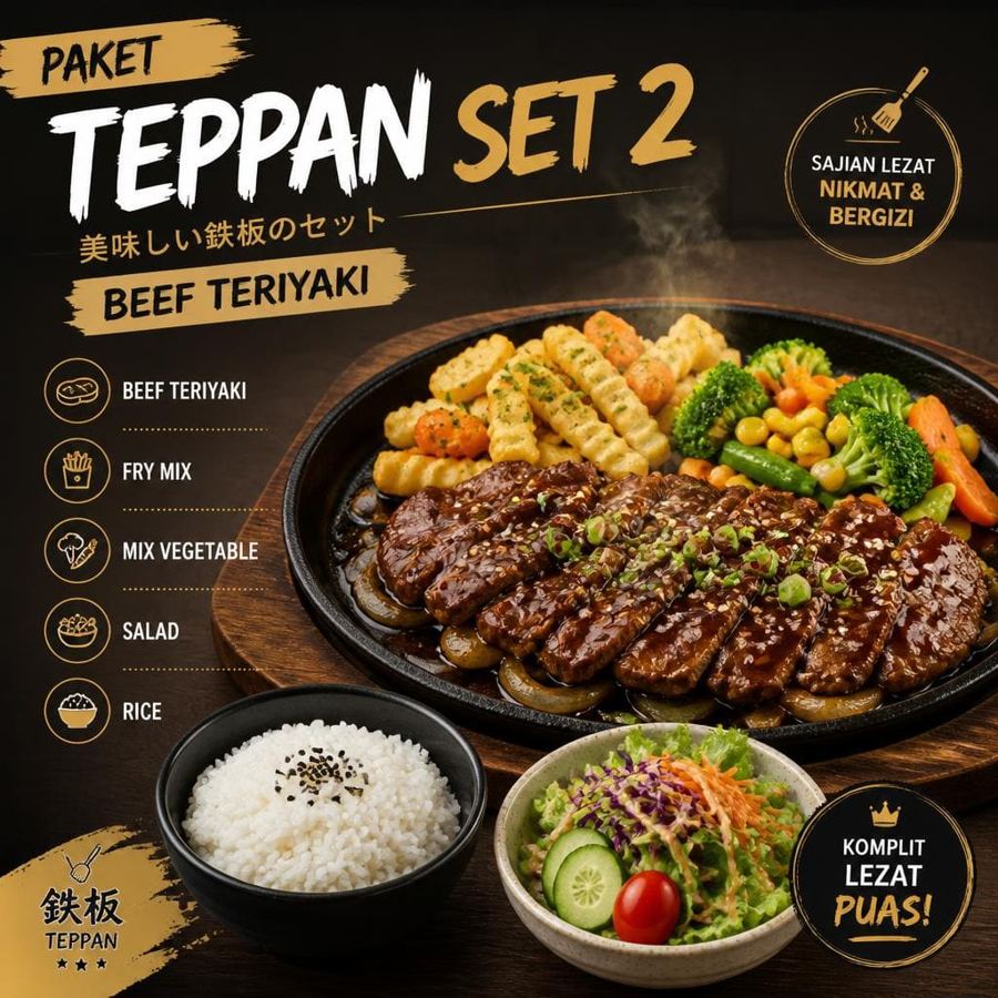 Foto Teppan Set 2 Gokana Ramen & Teppan