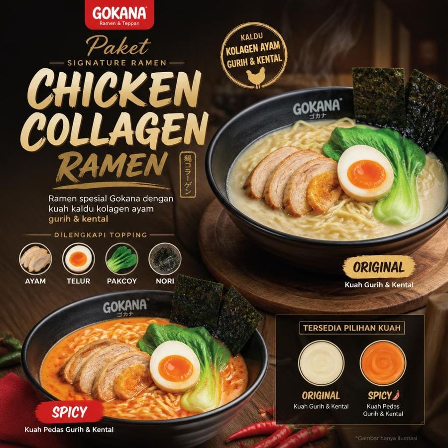 Foto Chicken Collagen Ramen Gokana Ramen & Teppan