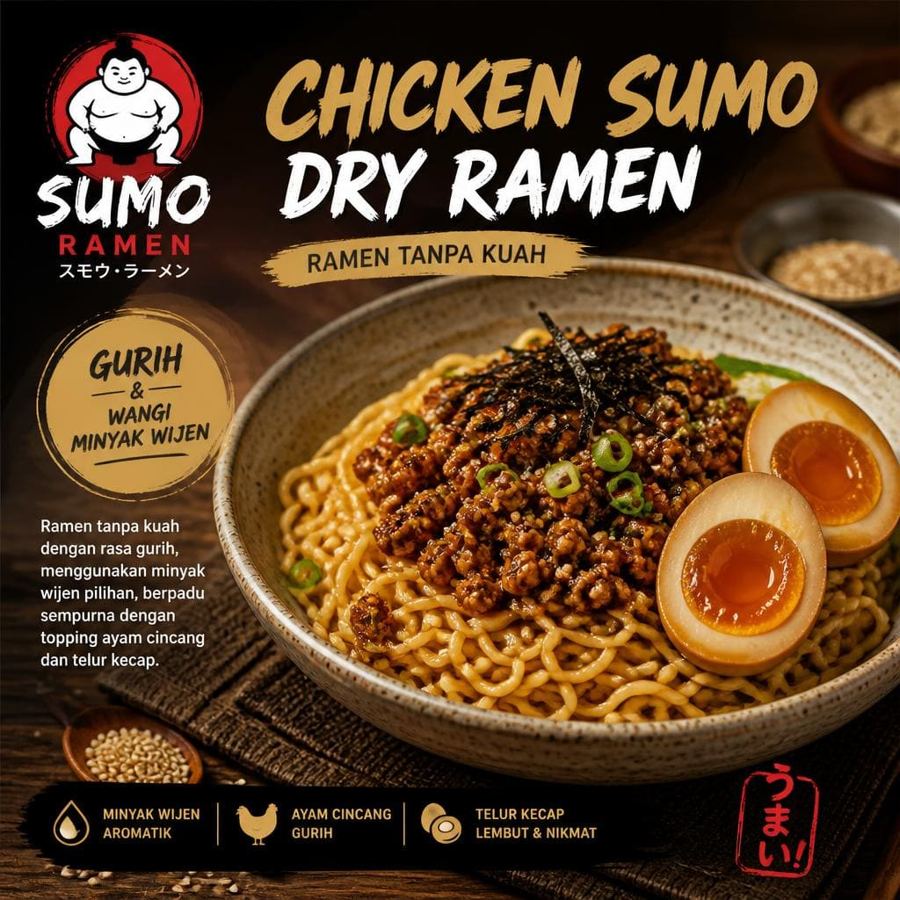 Foto Chicken Sumo Dry Ramen Gokana Ramen & Teppan