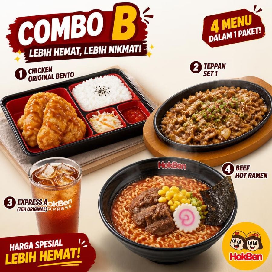 Foto Combo B Gokana Ramen & Teppan