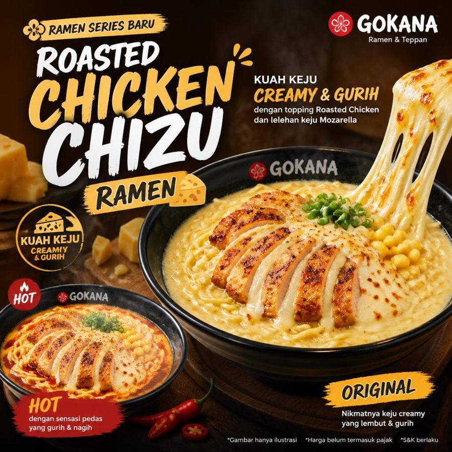 Foto Roasted Chicken Chizu Ramen Gokana Ramen & Teppan