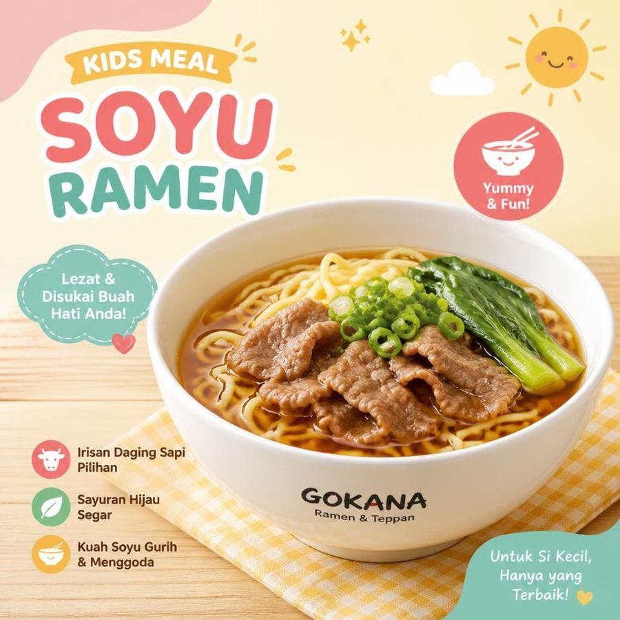 Foto Kids Meal - Soyu Ramen Gokana Ramen & Teppan