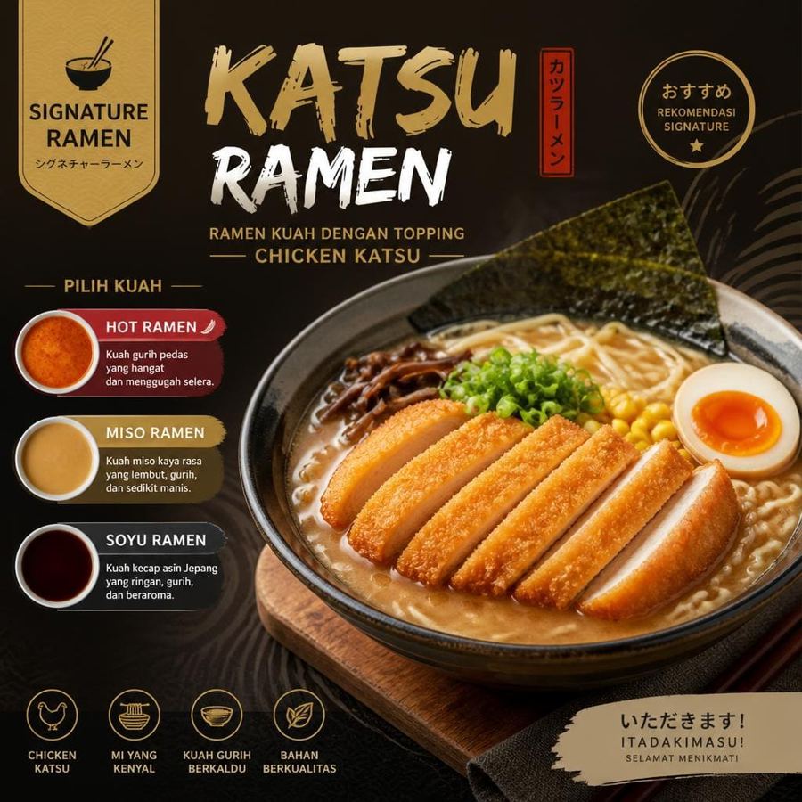 Foto Katsu Ramen Gokana Ramen & Teppan
