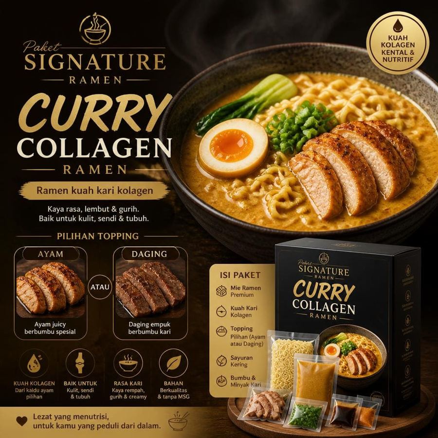 Foto Curry Collagen Ramen Gokana Ramen & Teppan
