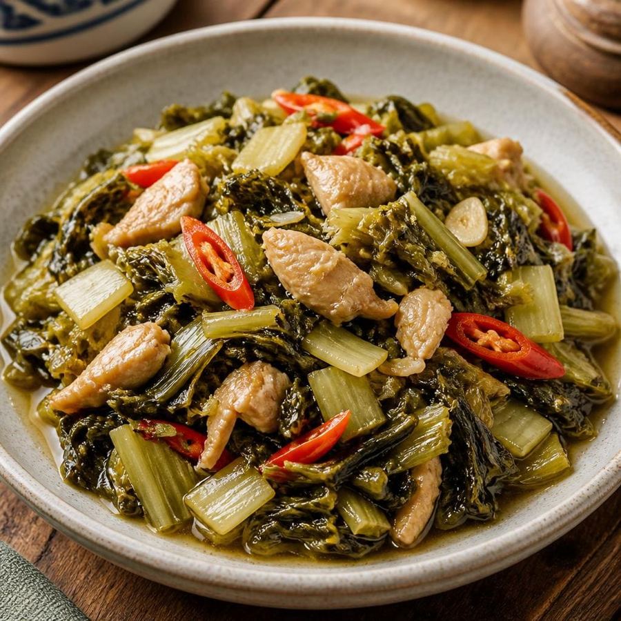 Foto Cah Sayur Asin dari kategori sayur Gopek House