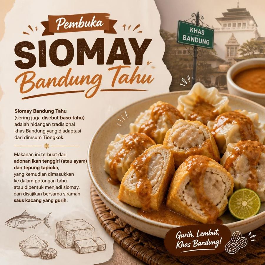 Foto Siomay Bandung Tahu dari kategori pembuka Gopek House