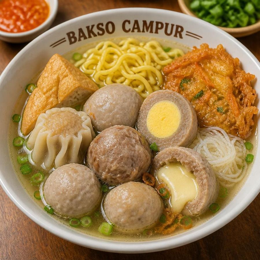 Foto Bakso Campur dari kategori bakso dan bakwan Gopek House