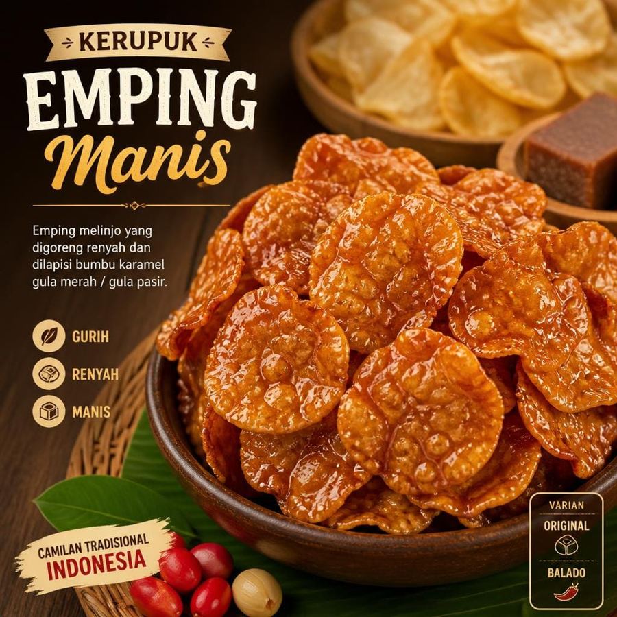 Foto Emping Manis dari kategori kerupuk Gopek House
