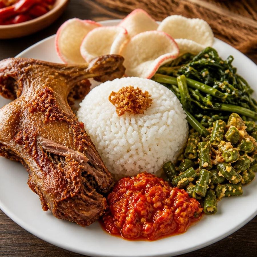 Foto Nasi Campur Bebek dari kategori nasi campur Gopek House