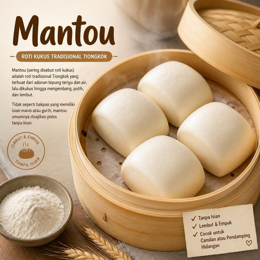 Foto Mantou dari kategori cemilan Gopek House